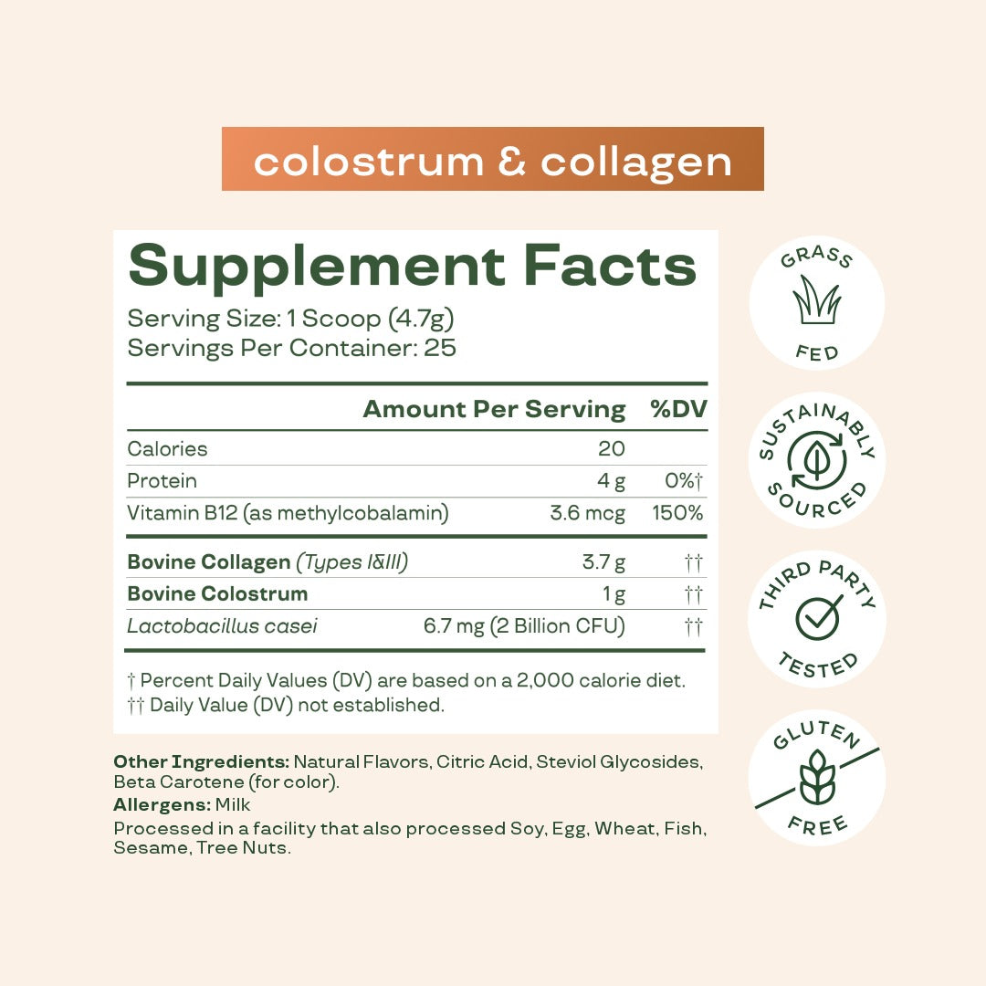 NAZORN® Colostrum & Collagen Peptides