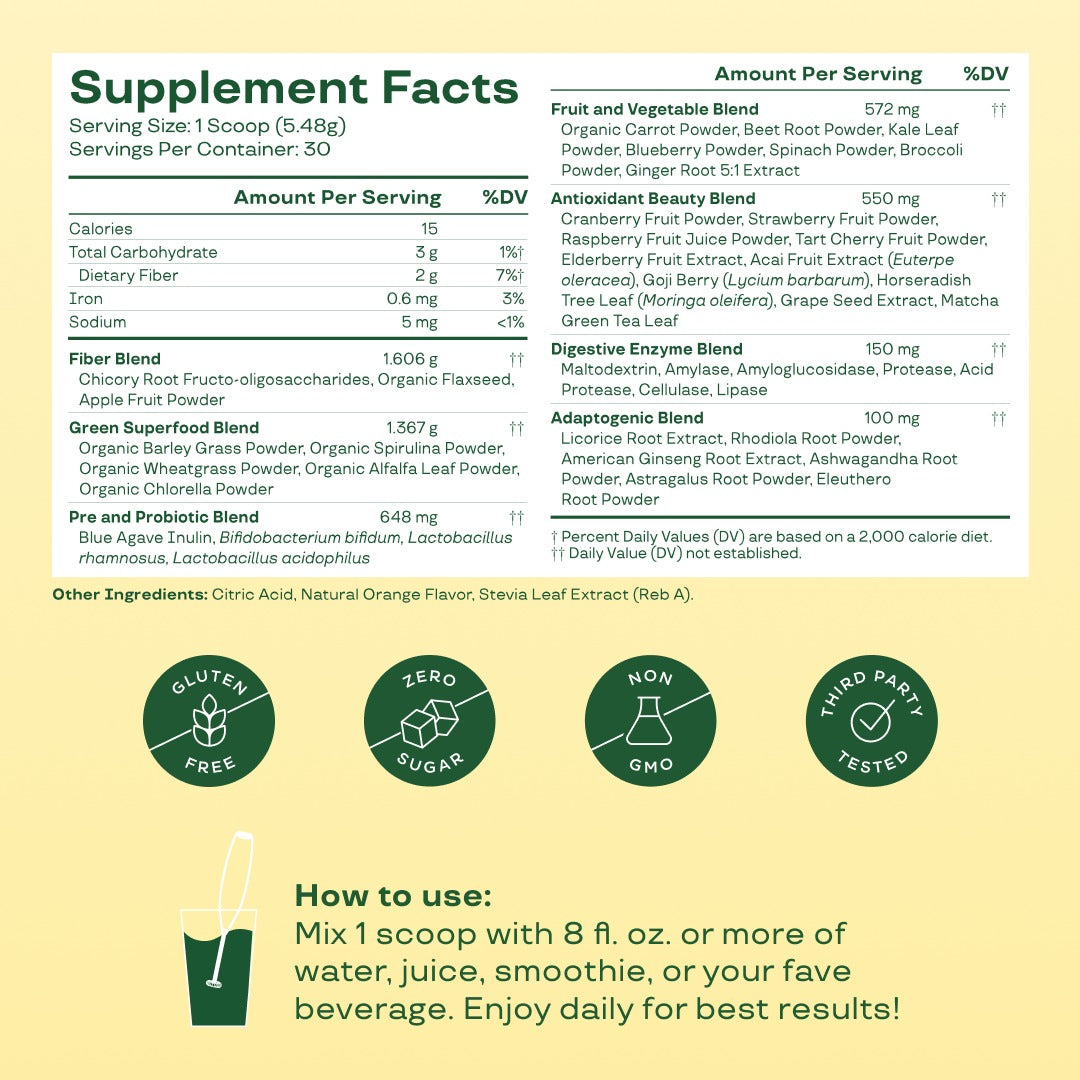 NAZORN® Greens & Superfoods