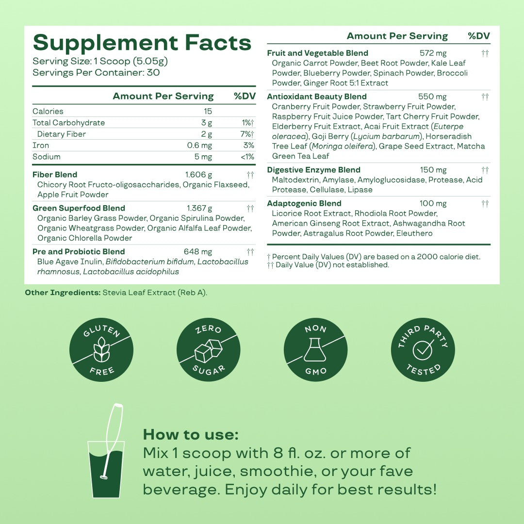 NAZORN® Greens & Superfoods